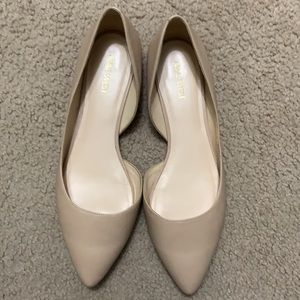 Nine West Saige D’Orsay Nude Flats